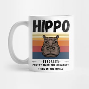 Hippo Animals Definition Mug